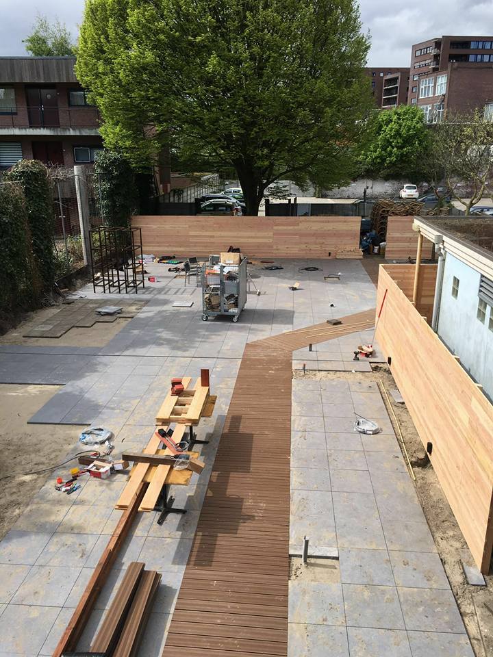 Het begint er op te lijken! We zijn hard aan het werk aan onze vernieuwde tuin met <a href="/Michiel_vanLoon/">Michiel van Loon</a> 💪