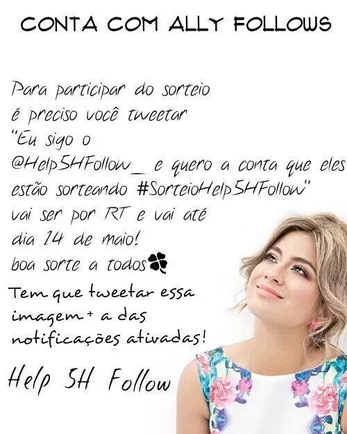 rafaelacorreagu's tweet image. Eu sigo o @Help5HFollow_ e quero a conta que eles estão sorteando #SorteioHelp5HFollow