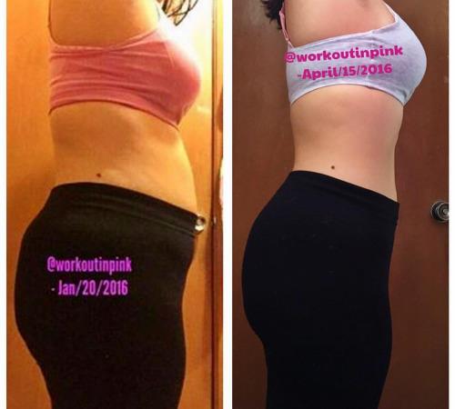 WeightLossFx's tweet photo. workoutinpink :     3 months apart, 16cms less from belly and hips💪🏻😁💯 https://t.co/0OfntyD7dx