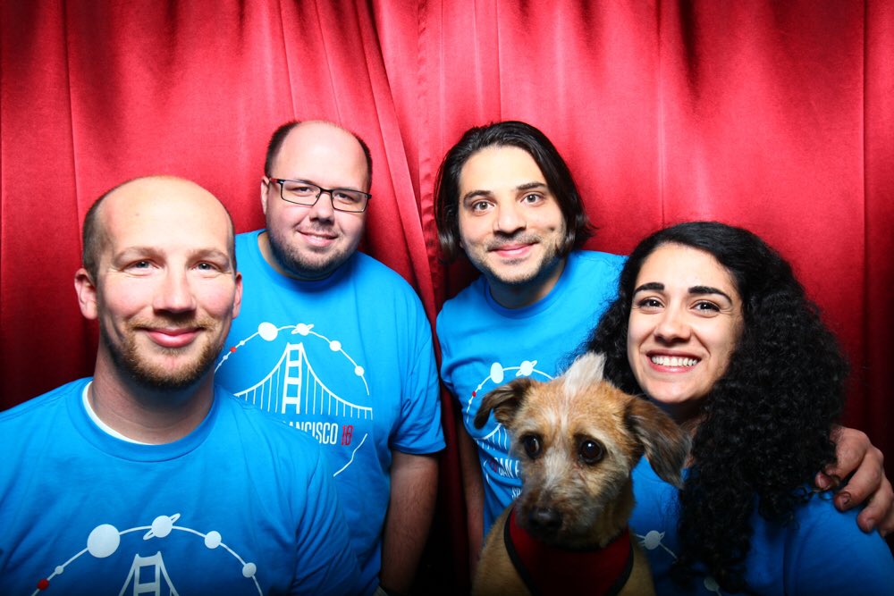 To fellow <a href="/spaceappssf/">Space Apps SF</a> leads: So proud of what we did this weekend. Rock on, space cowboys. #blueshirts #SpaceApps