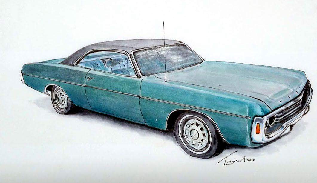 #71Polara #CopicMarkers #firstcar
I drew this car for a customer it is their son's first car. Enjoy