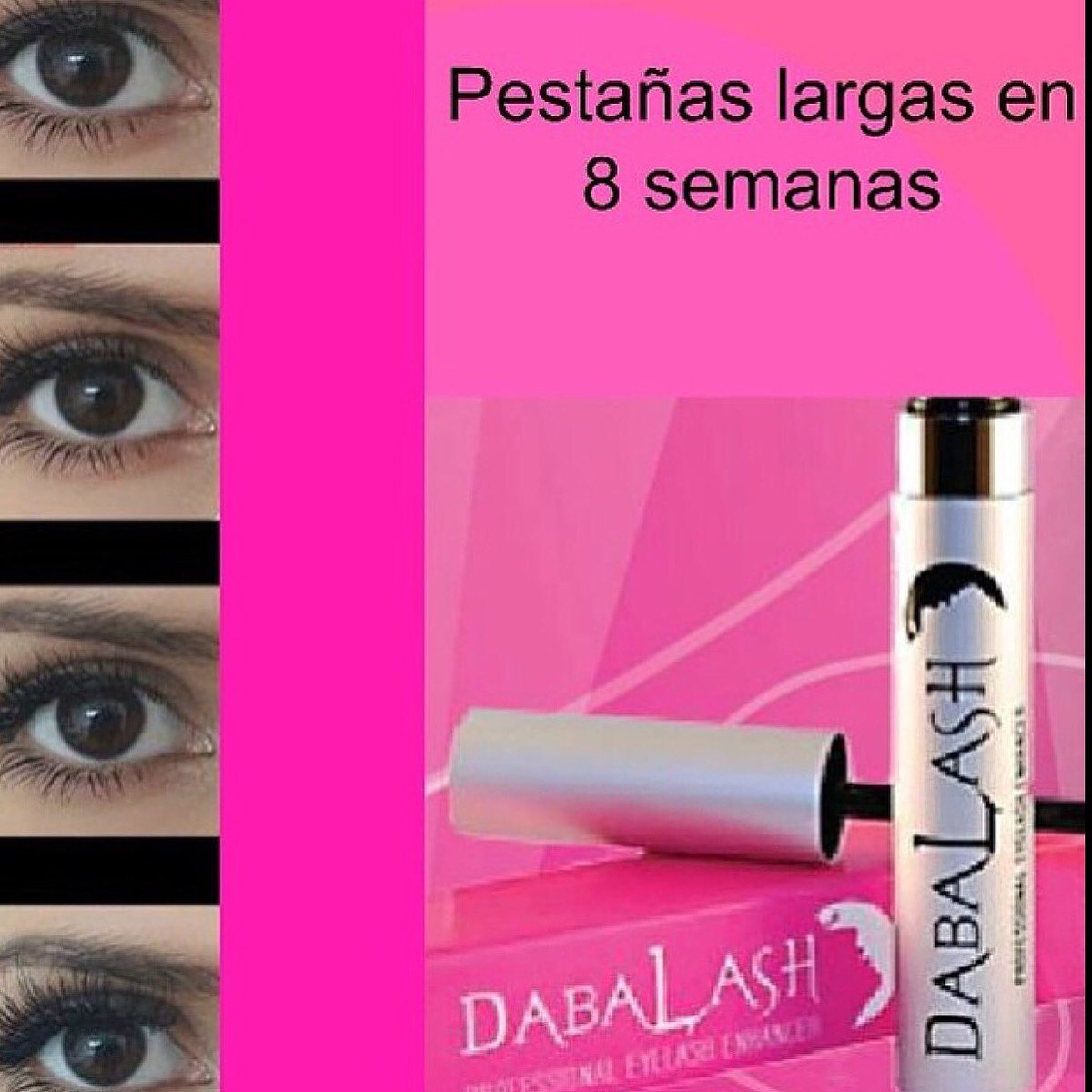 Dabalash es el único que te Garantiza el crecimiento de tus cejas y pestañas inicia hoy