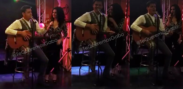 TeQueremosGabo's tweet photo. Guapos y talentosos!!! @Gabo_navoficial y @XimenaIbarraN https://t.co/zSvcnUInCX