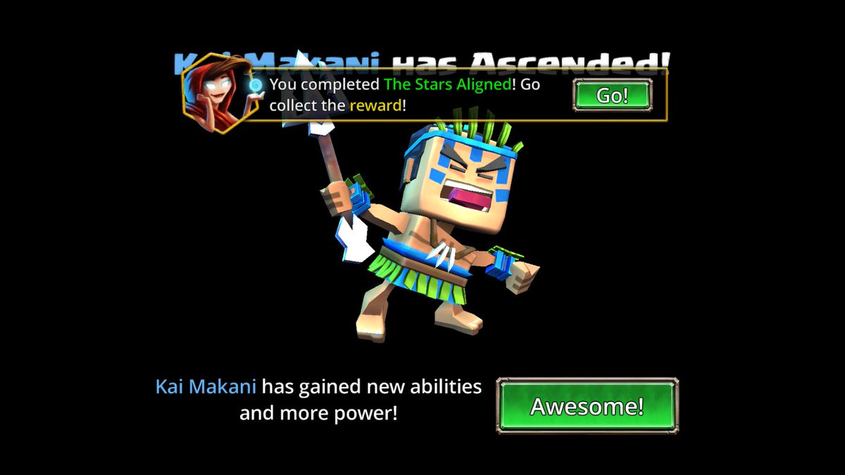 RiggRaffgaming's tweet photo. BOOM #dungeonboss #mobile #gaming #riggraff #IOS @DungeonBossGame #KaiMakani #ascended https://t.co/W7bAhOei8w