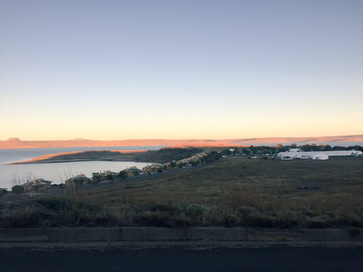 Riders are off! From Sterkfontein to Emseni - 93km, 1706m descent, 1100m ascent and 3000 potatoes #joberg2c2016