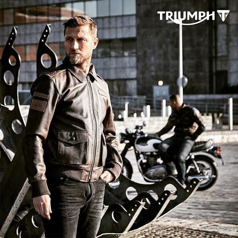 steve mcqueen triumph jacket