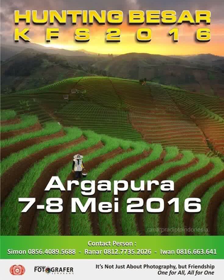kfsemarang's tweet photo. Liburan? Ikut photo trip bareng KFS ke Argapura yuk @ranar_gonar @AjiSimon @iwan https://t.co/UjmBXdXeN9