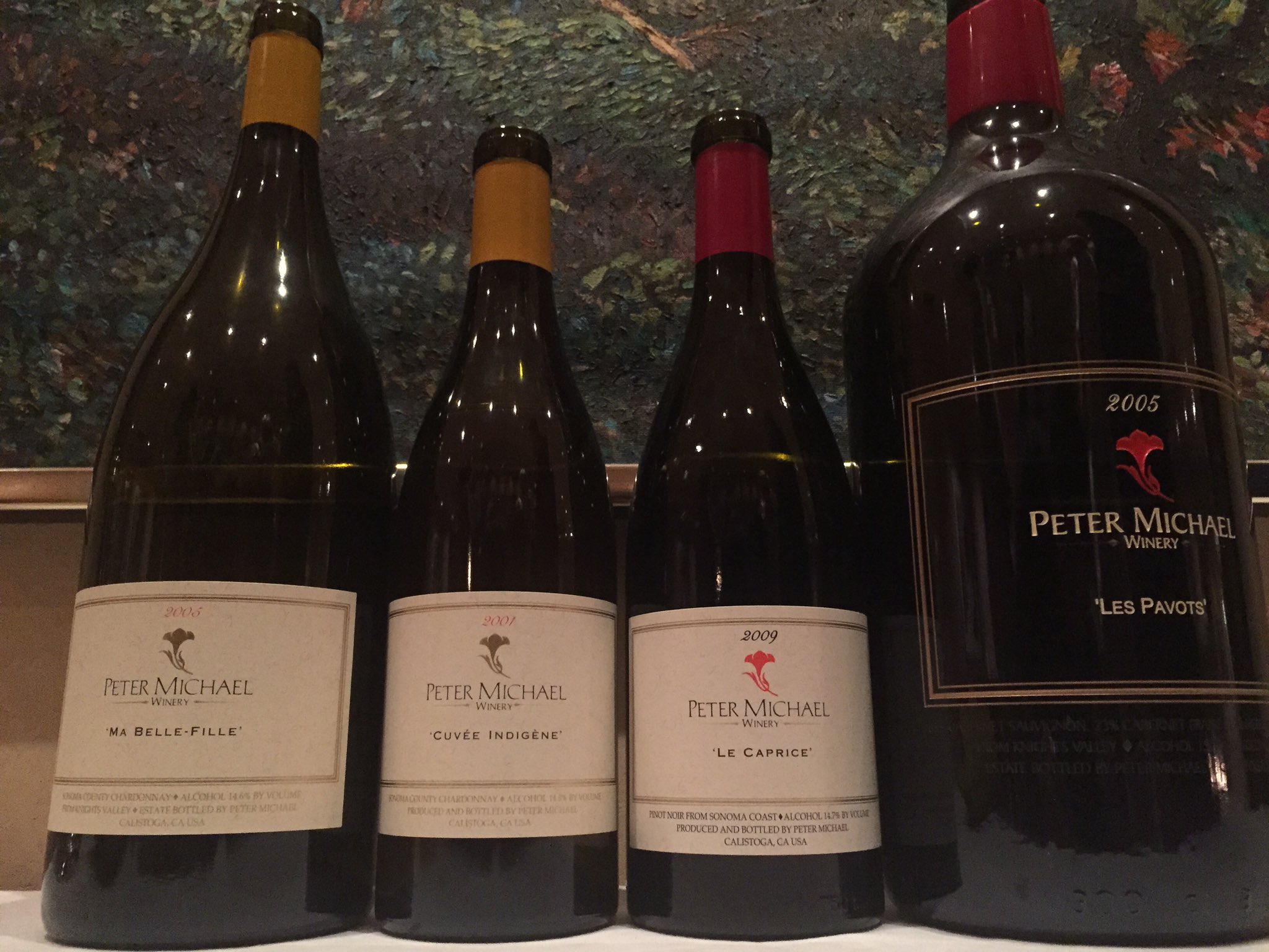 peter michael winery logo