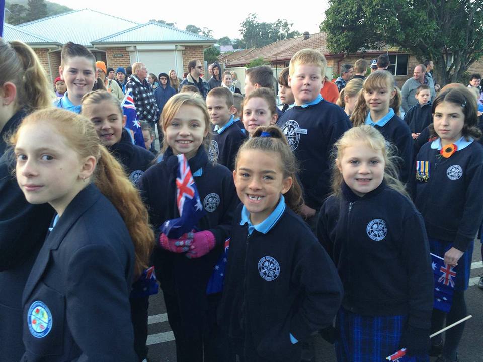 The ANZAC Day March in Picton. 
#LestWeForget