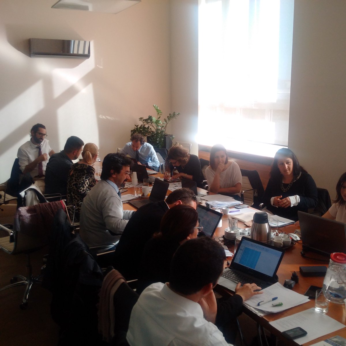 Easyconnecting's tweet image. Hardworking time in Belgrade for the Easyconnecting team during 7th PSC!