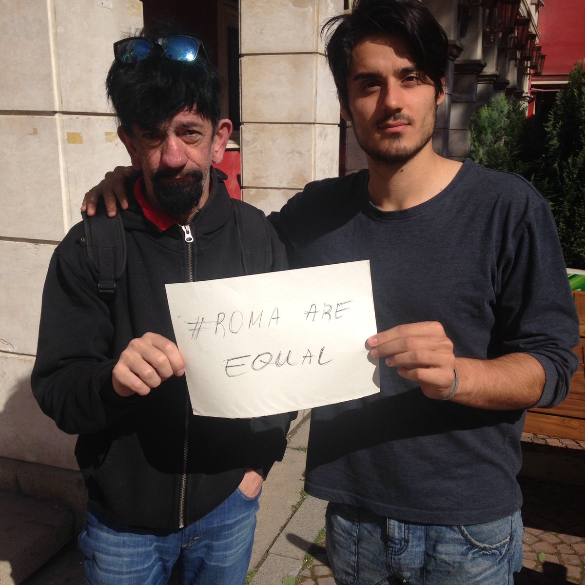 Badge_356's tweet photo. #RomaAreEqual https://t.co/Z9WdcddXKp