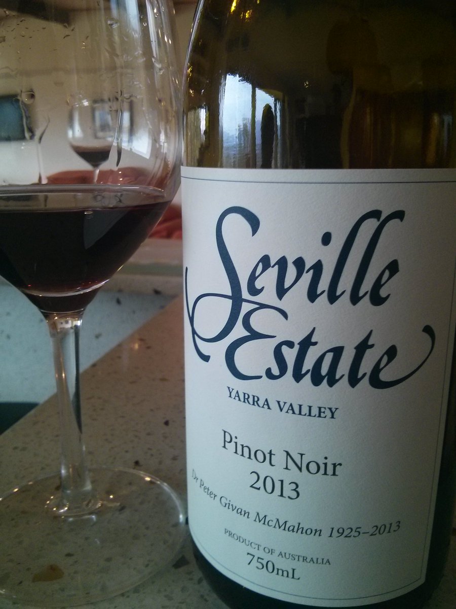 Aussie Wine Tasting (@austwinetasting) on Twitter photo Seville Estate Pinot Noir 2013 on AWTG <a href="/Seville_Estate/">Seville Estate</a> <a href="/YVWineries/">Yarra Valley Wine</a> <a href="/winewankers/">The Wine Wankers 🍾🤛🎉🥂</a> #wine #aussiewine Lovely YV Pinot BT Seville Estate Pinot Noir 2013 on AWTG <a href="/Seville_Estate/">Seville Estate</a> <a href="/YVWineries/">Yarra Valley Wine</a> <a href="/winewankers/">The Wine Wankers 🍾🤛🎉🥂</a> #wine #aussiewine Lovely YV Pinot BT