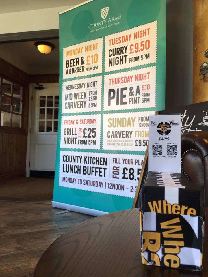 WhereB2's tweet photo. Look @SamWardman @YECornwall @FoweyBusiness @AnyOldLights #WhereB2 on sale @CountyArms1 Truro Tx  #knockknockLondon https://t.co/KFzVzsL7XJ