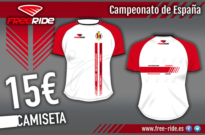 freeride_brand's tweet photo. Camiseta oficial para el @TAEKWONDORFET Cadete y Sub21. Consíguela en nuestro stand #FreeRide este sábado en #Vlc https://t.co/tIca6HsM83