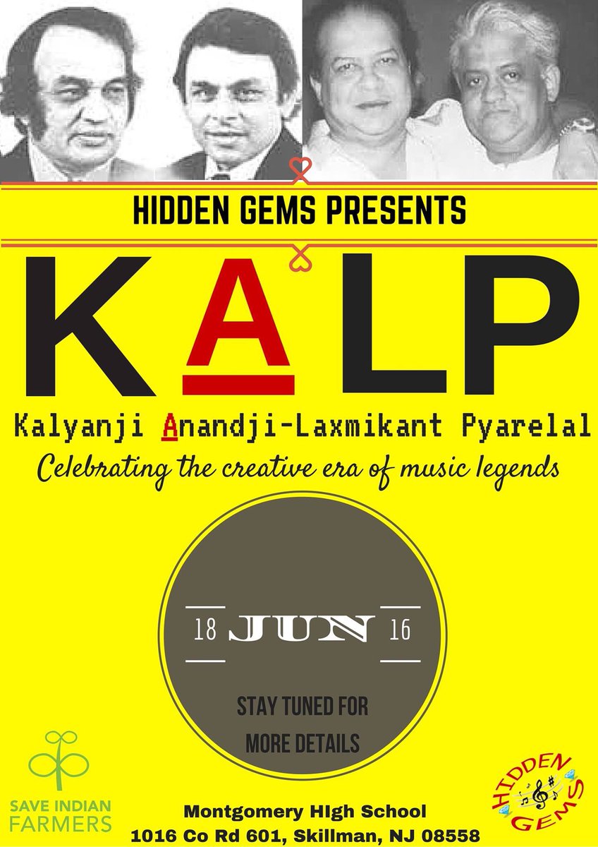 tejookiran's tweet photo. Are you ready for #HiddenGemsOrg ?
On June 18th 2016, #KALP ,#funds will be raised for #saveindianfarmers and HG https://t.co/AN0NN6NkVN