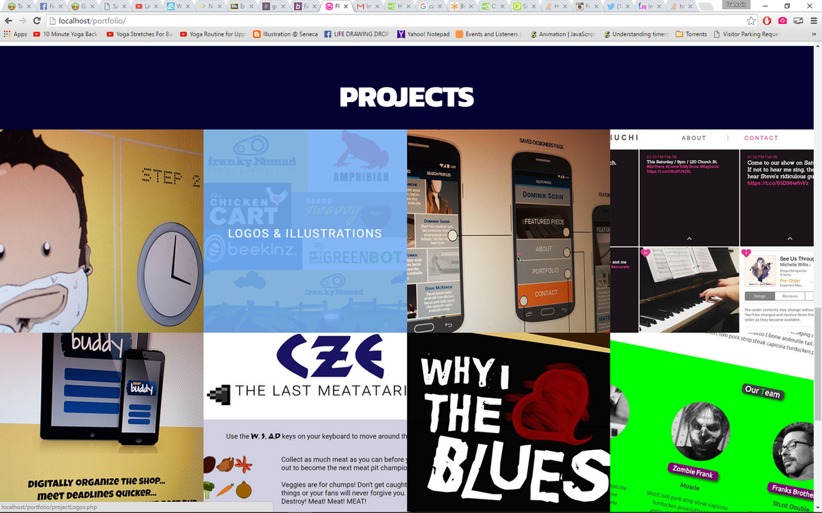 frankyNomad's tweet photo. I can taste the grad show...   it tastes...  goooooood.   
@HumberInFlux #webdesign #gradshow #thewildimalmostinyou https://t.co/nY9gPtaqZA