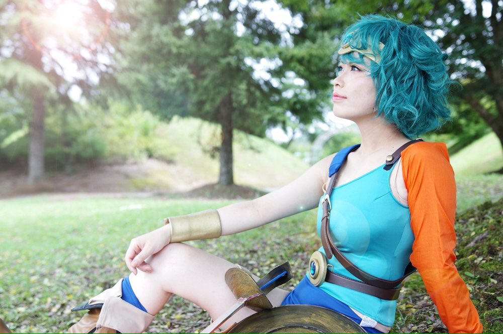 ▽ cos #DQ #DQ4 [DQⅣ 導かれし者たち 女勇者 ] photo : ぐ～てんさん(@guten5713 )