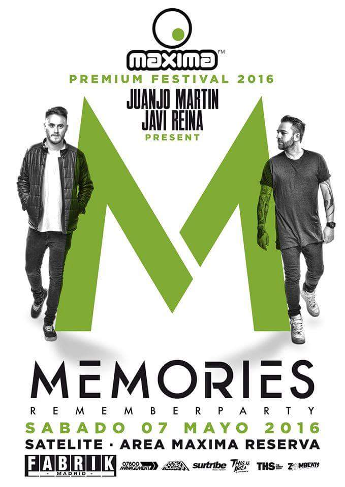 Quieres recordar esas noches que tanto te marcaron ??? Te esperamos el día 7 de mayo en máxima premium festival!!!