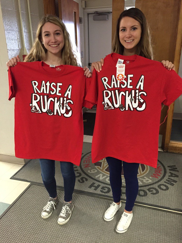 smittyabc123's tweet photo. Look who's ready to #raisearuckus! @wamogorhs https://t.co/QweisO1Yvr