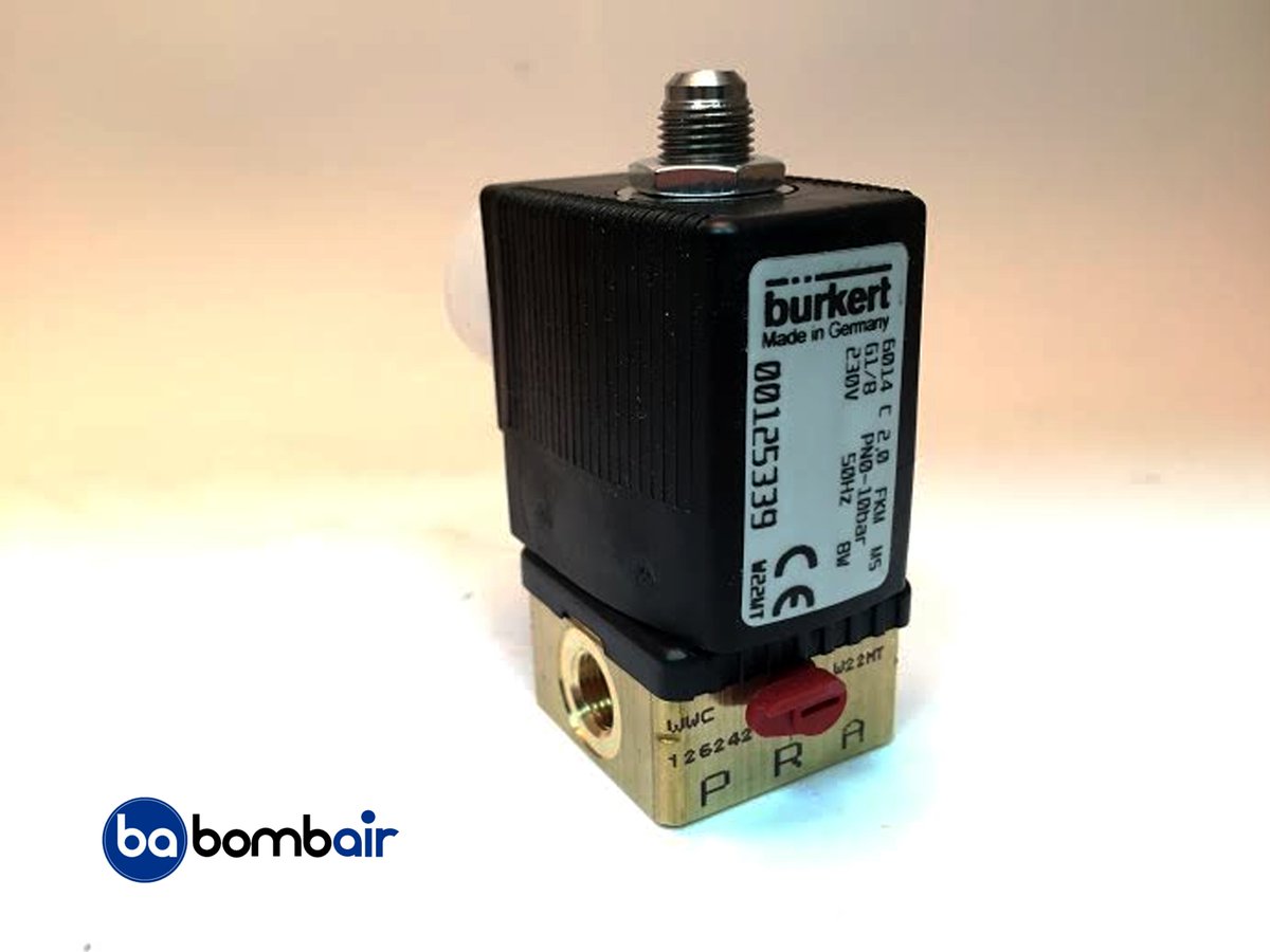 Bombair_SL's tweet photo. #Electroválvula BURKERT  #Solenoid #Bombeo #Pumping #Industria #Industry https://t.co/Q7jTlKlqxo