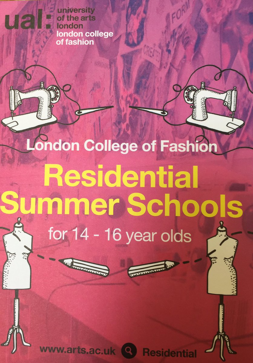 Interested in career in fashion? <a href="/UArts/">UniversityoftheArts</a> @KESWNews @London_College_of_Fashion