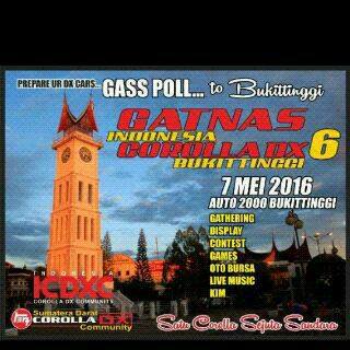 creative9pro's tweet image. Ayo pecinta retro cars ikuti dan sukseskan GATNAS INDONESIA COROLLA DX COMMUNITY 6 di BUKITTINGGI, Sumatera Barat.