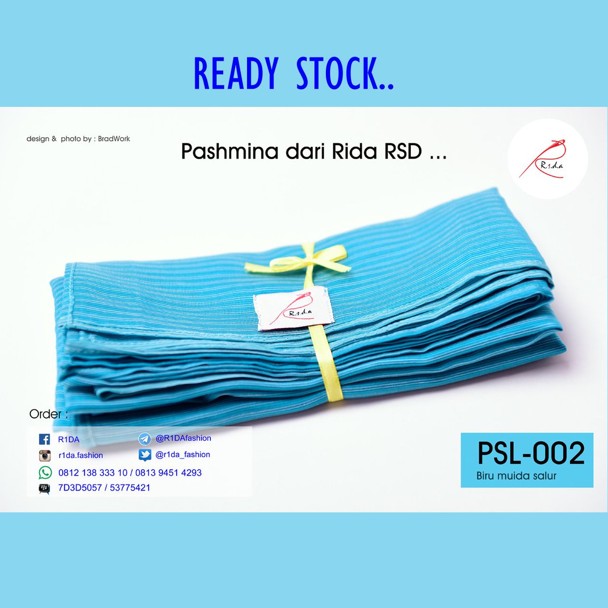 r1da_fashion's tweet photo. Limited Edition: Pashmina Rida PSL-002  #pashmina #pashminarida  #kerudung #pashminaartis #pasminaartis #hijaber https://t.co/N6gdvTgMnd