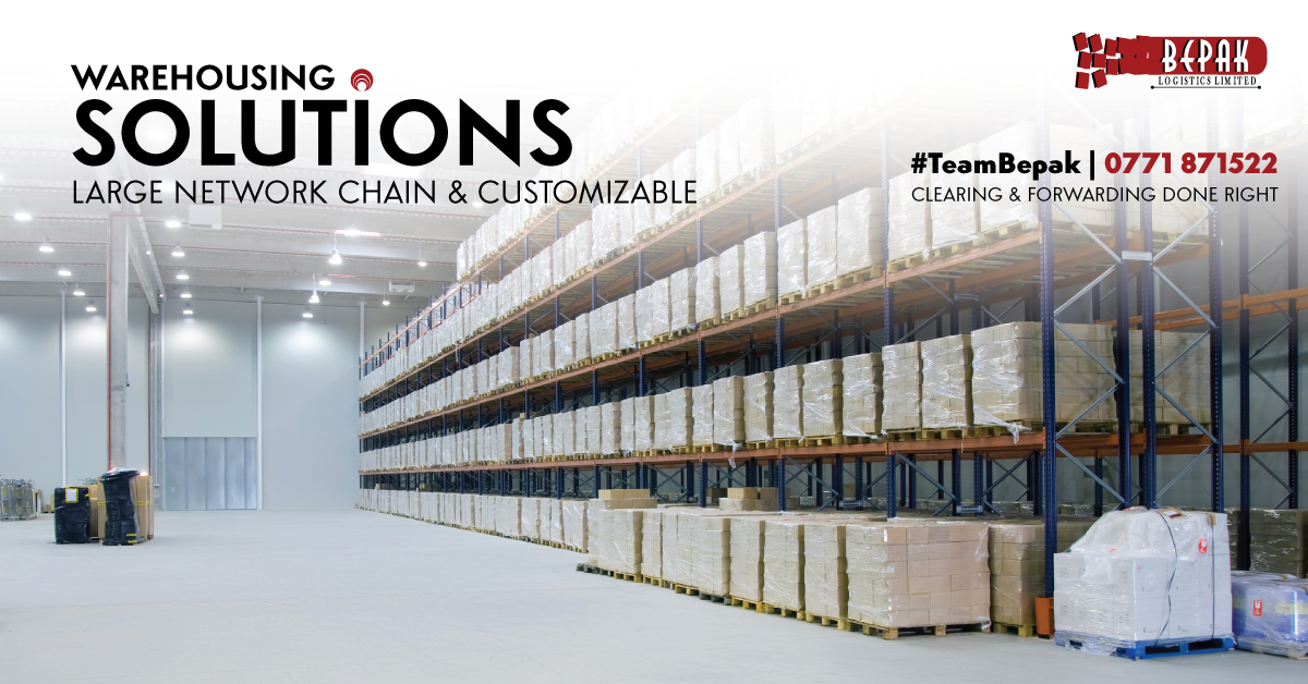 BepakLtd's tweet photo. Enjoy a chain of Custom Warehouses in the Country &amp; Region  
Inbox or call 0771 871522 #TeamBepak https://t.co/hlK6FxYxiX
