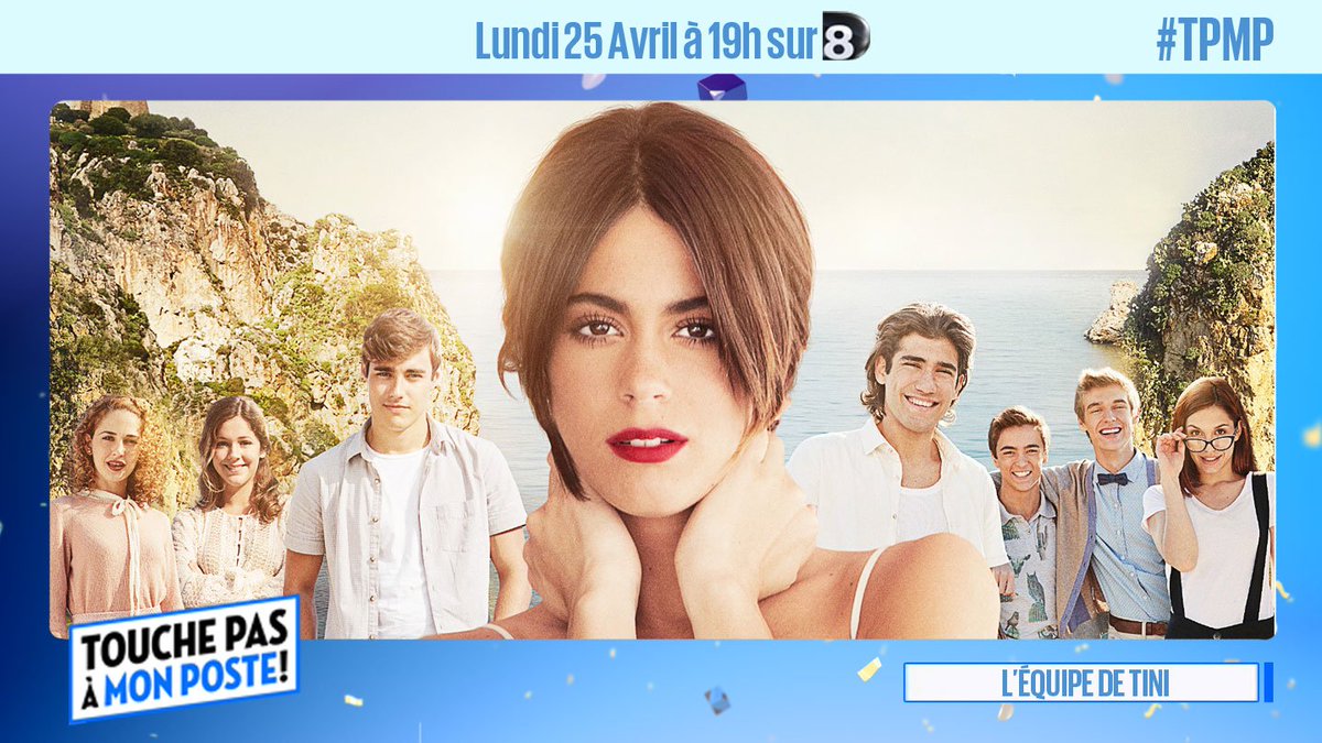 TBT9_W9's tweet photo. Les chéris on reçoit @TiniStoessel et ses amis en exclu dans #TPMP ! 
Vous serez avec nous ?! #Tini #Violetta https://t.co/c0ioYsUe0m