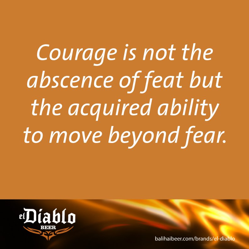 Rasa takut itu manusiawi, tapi peminum El Diablo Beer sejati harus berani menghadapinya! Setuju, guys?