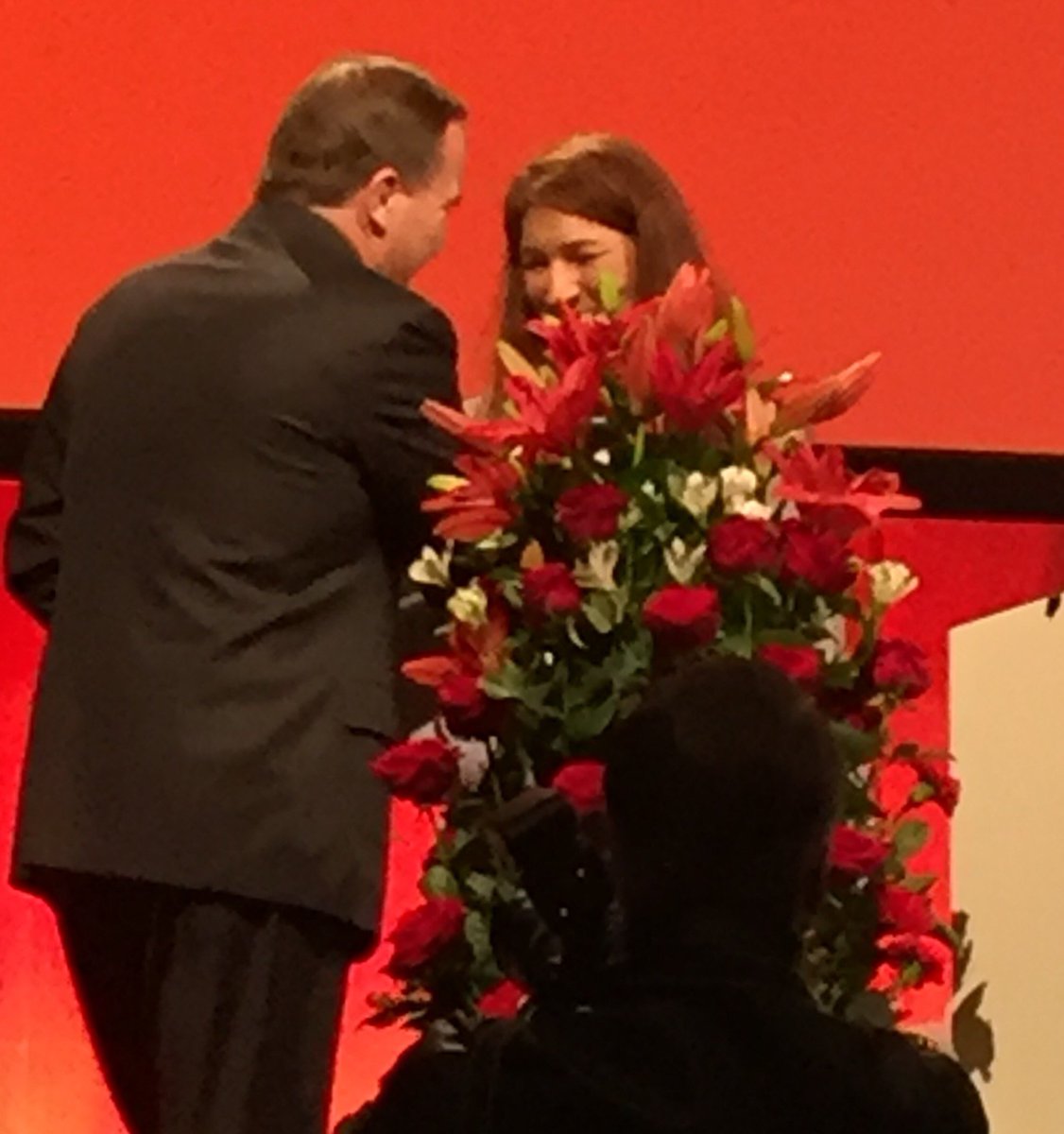 ABoessiger's tweet photo. #handelskongress @Handels_facket welcomes Prime Minister Stefan Löfvén, a former leader of #ifmetal https://t.co/McKW9gRtoR
