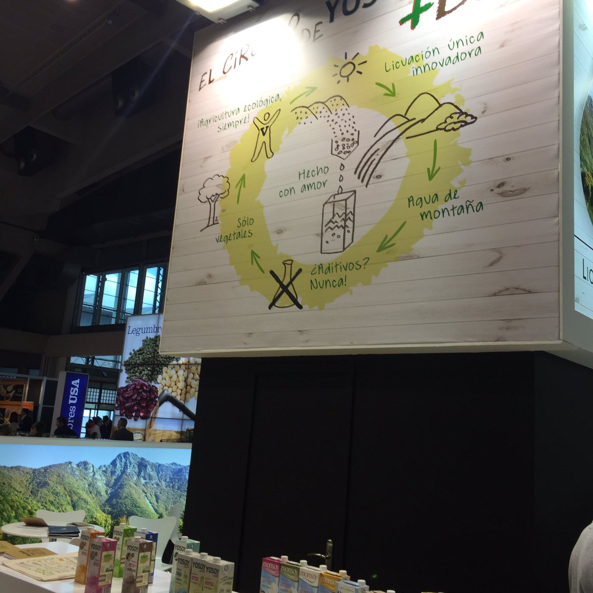 LiquatsP's tweet photo. Ya Estamos en la @Alimentaria presentando nuevos productos #Alimentaria2016 https://t.co/e6joHS0ys6