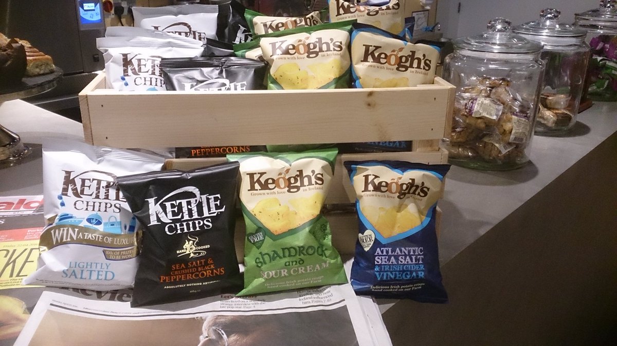 You asked,we answered. Gluten free crisps now available at the Peacock cafe <a href="/AbbeyTheatre/">Abbey Theatre</a> #kettlecrisps #keoghcrisps
