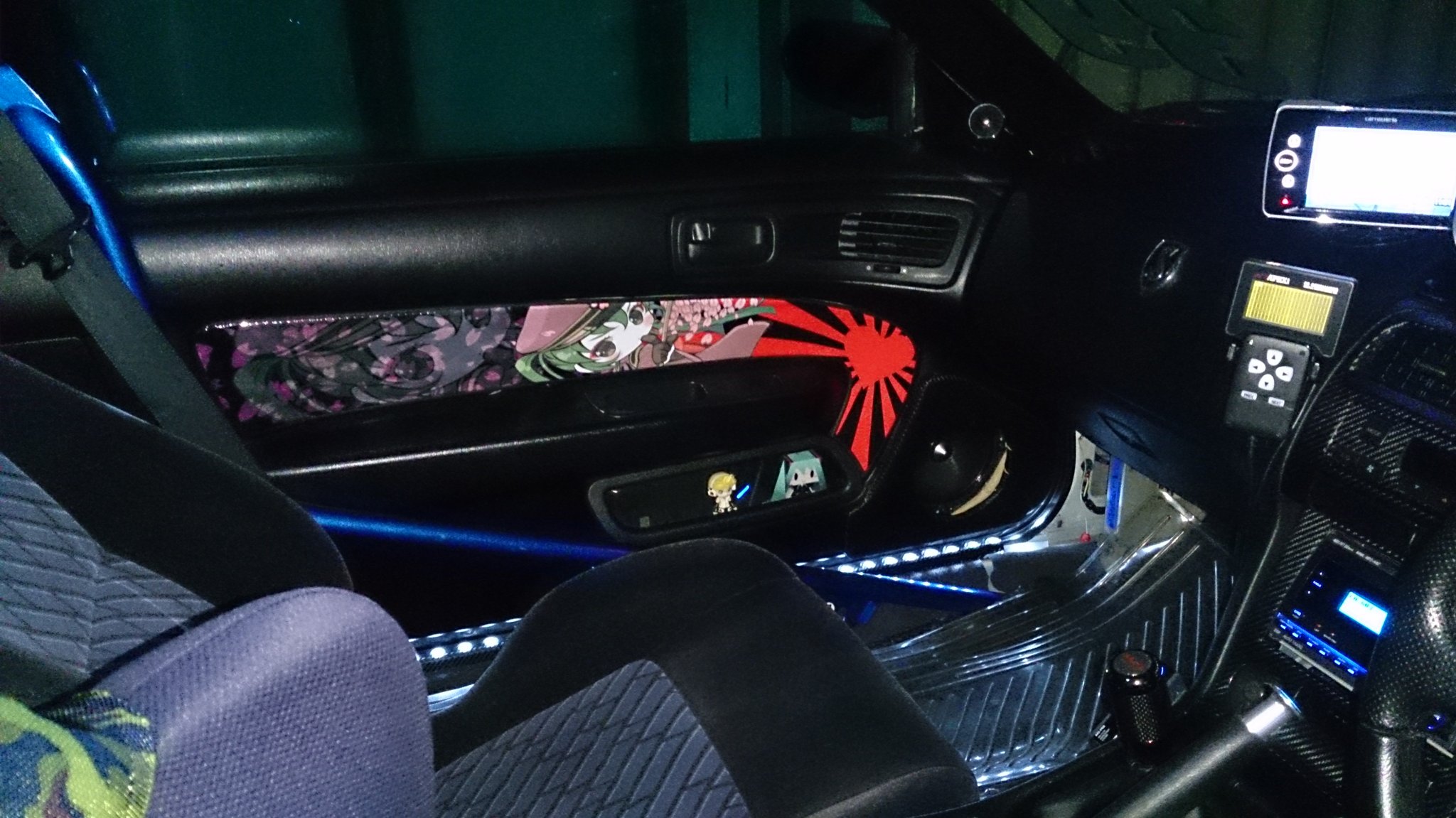 D1 死神s14改 痛車乗りのみなさん内装見せてください 以外と皆知らないから上げとく まだ未完成です T Co Pfql55p9mv Twitter