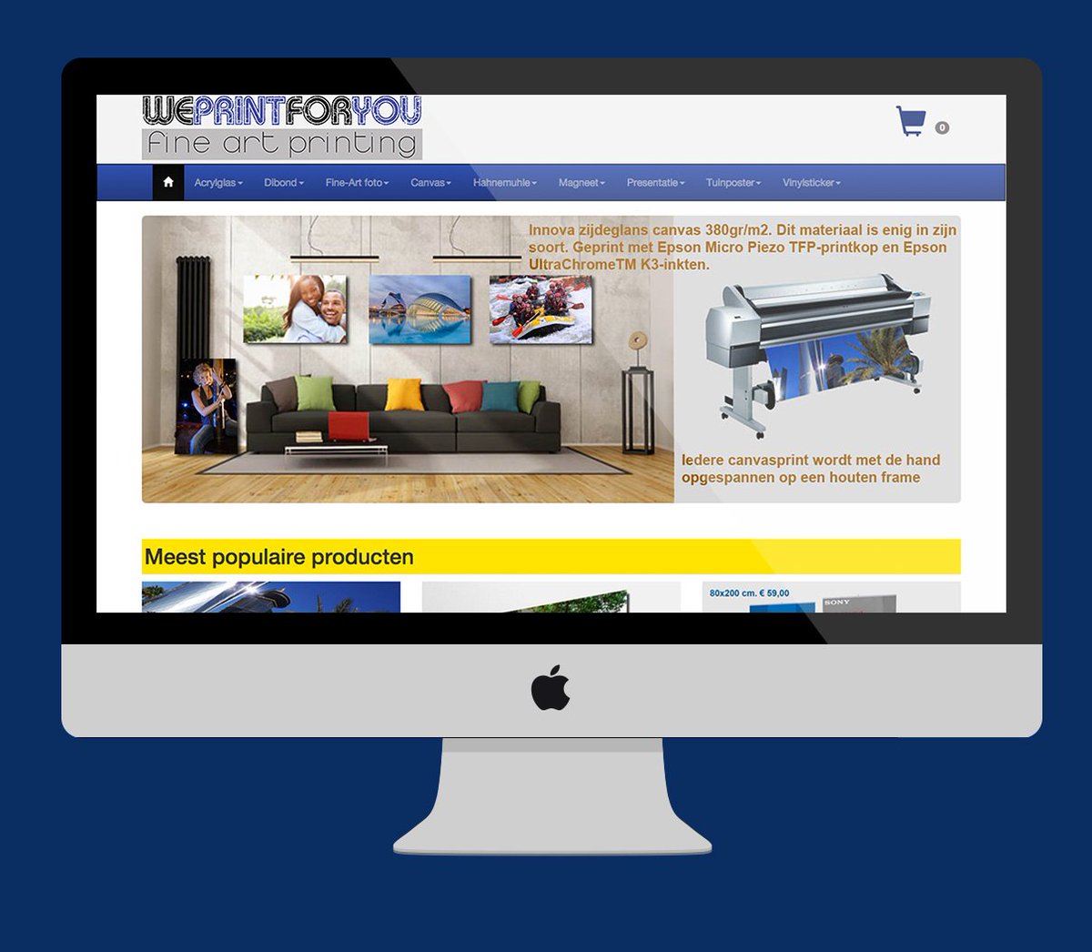 18 december 2015: Weprintforyou: Print webshop weprintforyou.nl #webdesign #drukwerk