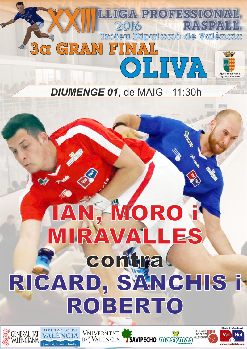 pilotaviu's tweet photo. SORTEIG! Segueix-nos i fes RT i podràs aconseguir una entrada doble per a la #FinalRaspall16 d'Oliva! https://t.co/wmcDyz6ubf