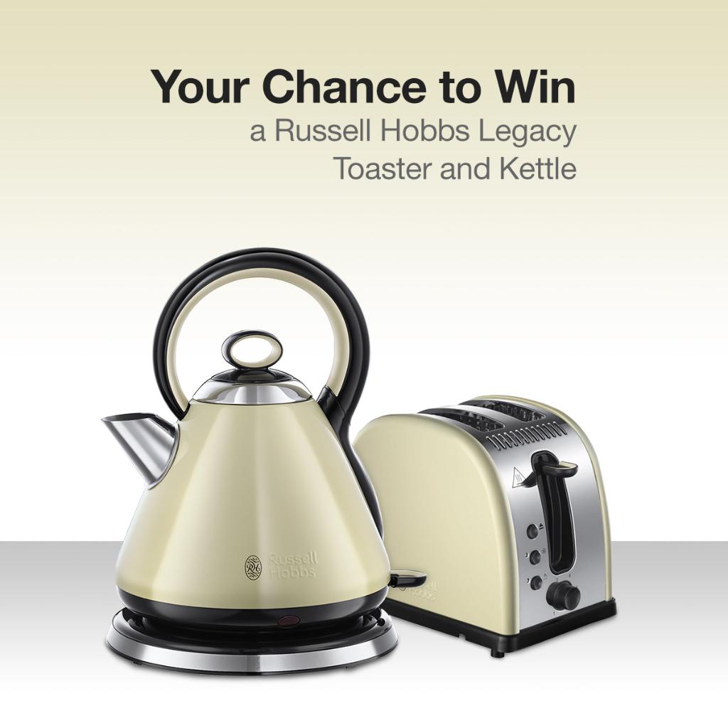 AmazonUK's tweet photo. Follow, RT and Like. You could #win a @RussellHobbsUK Legacy Toaster 🍞 and Kettle ☕️.

T&amp;Cs: https://t.co/ojH73NU6un https://t.co/QsaBKB0RtL