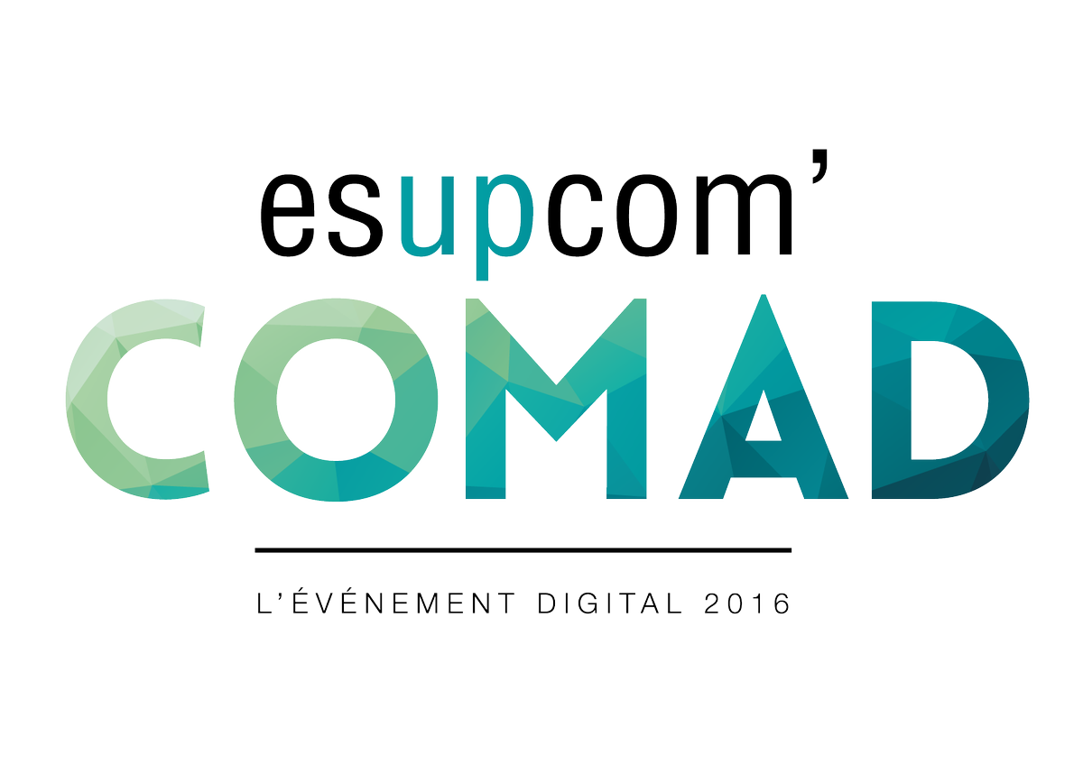 esupcomParis's tweet image. Les 9 et 10 mai prochains, suivez en #LT l'événement #digital de l'année : Le COMAD esupcom' Paris #COMAD2016