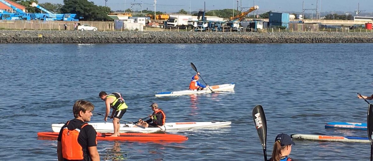 Kayak_Runner's tweet photo. Me @ this year's King of the bay Surfski race in Durban @CoolflamGel #Coolflam https://t.co/Tq0MWnfitz