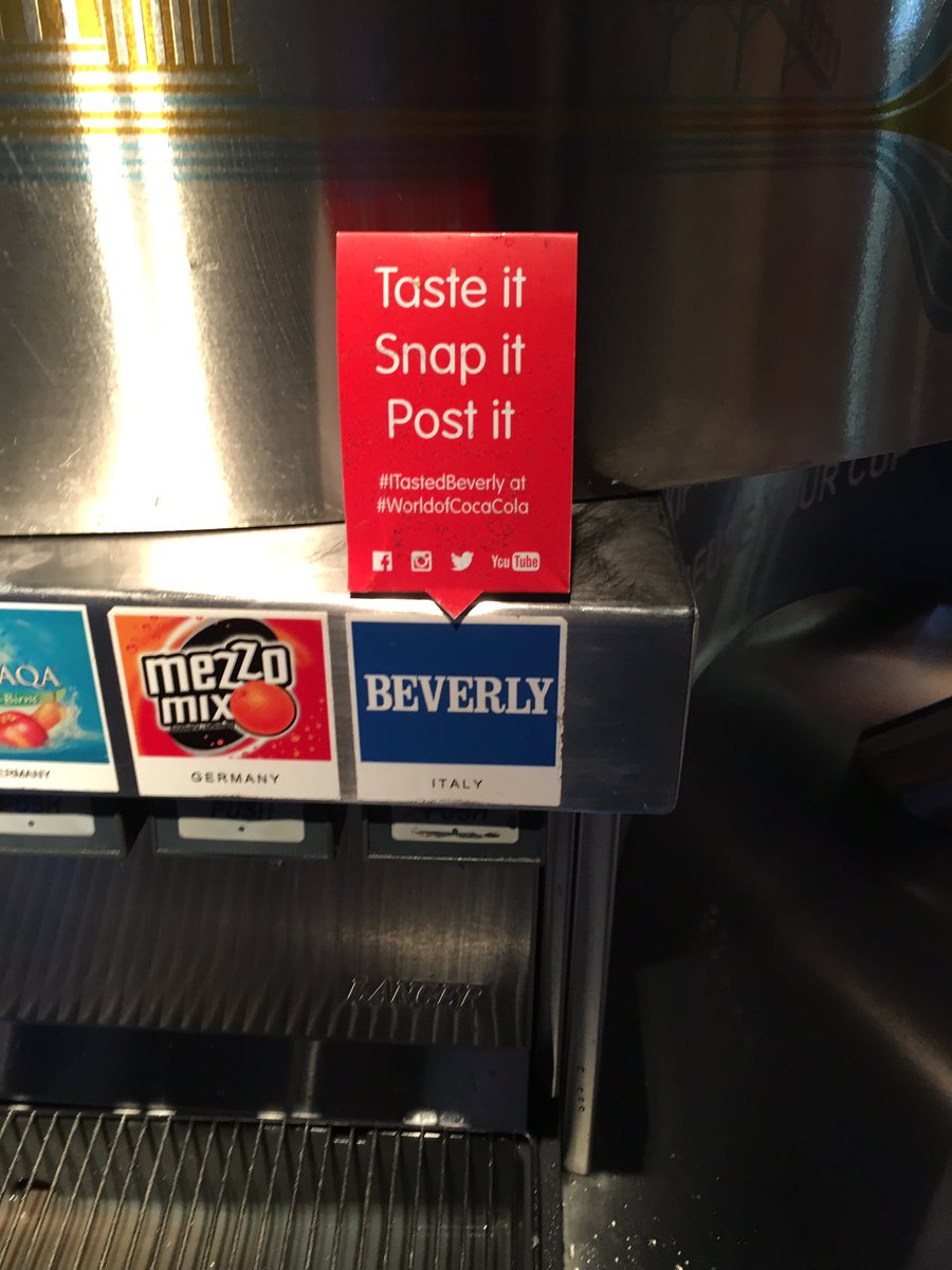 mike_kreps's tweet photo. #ITastedBeverly at #WorldCocaCola https://t.co/S7NSm7k50r