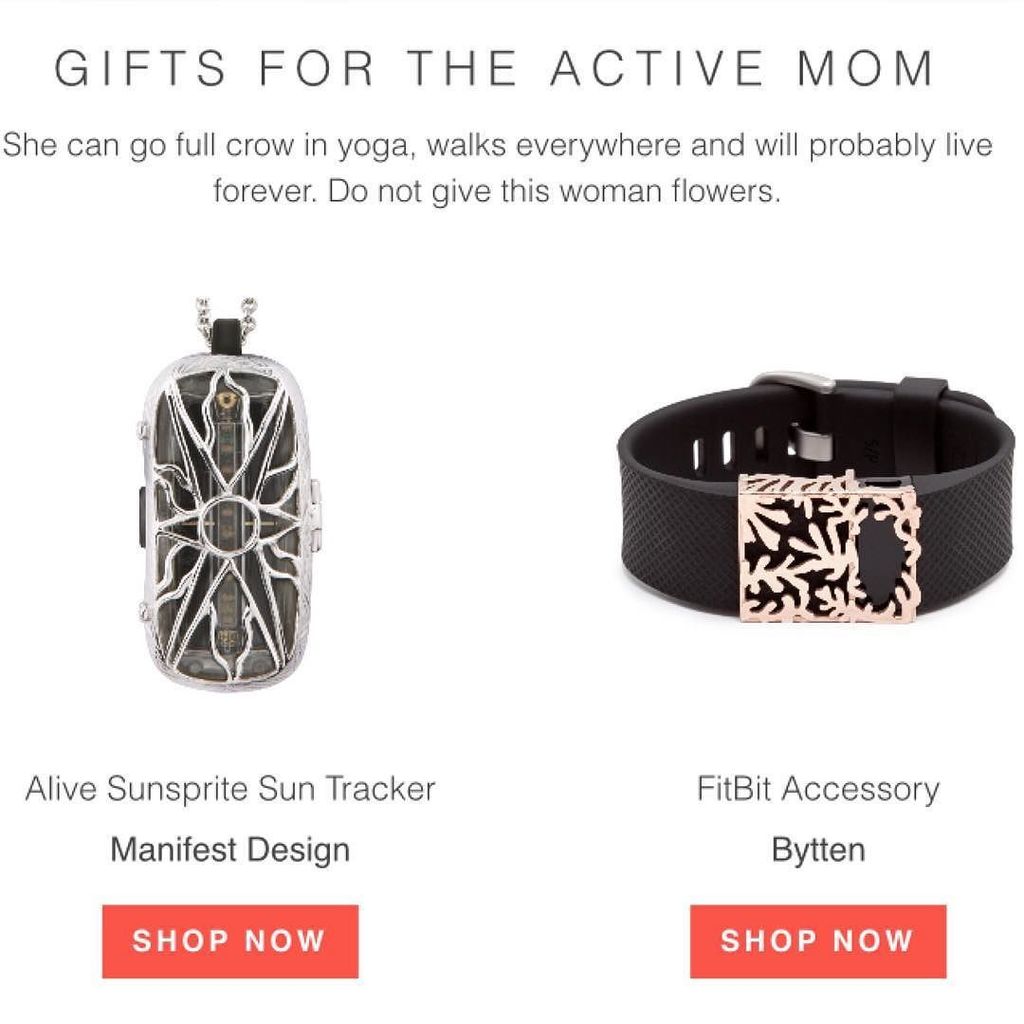 ManifestDesignn's tweet photo. Our #ALIVE #sunlight and #uvtracker makes the @ahalife #mothersday gifts for the #activemo… https://t.co/vjHjnxI44O https://t.co/enQge384r5
