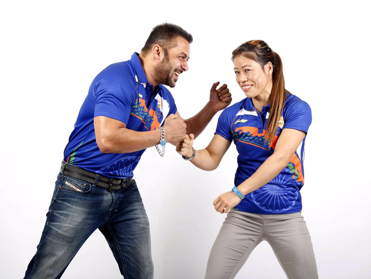 Mary Kom . Boxer, MP, winner . @MangteC brings a winning attitude to all her work .