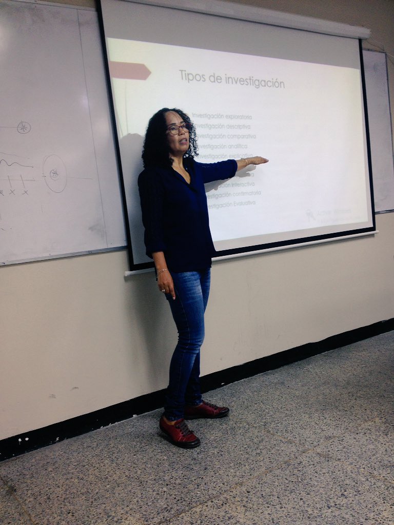FacuArteULA's tweet photo. Hoy inicio de los cursos sobre #Investigación para nuestros #NovelesInvestigadores con la Profa @liubalberti #XArte https://t.co/MVJ2PMspZL