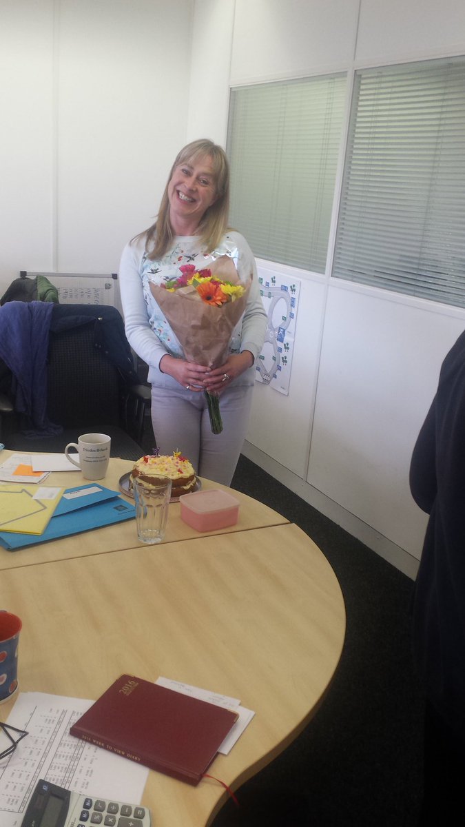 Birthday <a href="/CommEnterprise/">Community Enterprise</a> #flowers #cake #socialenterprise