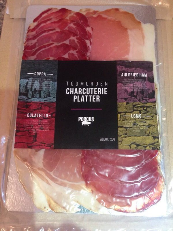 Lancsbites's tweet photo. OMG Loving this locally made artisan Charcuterie by @porcuspeople - why is it not in @BoothsCountry supermarkets? https://t.co/xWamduzRnT