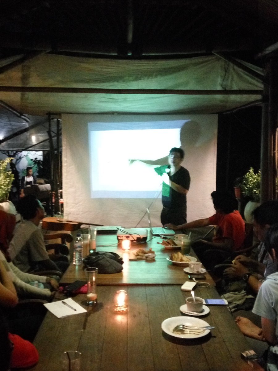 Now Mas Yuyung on his Presentation