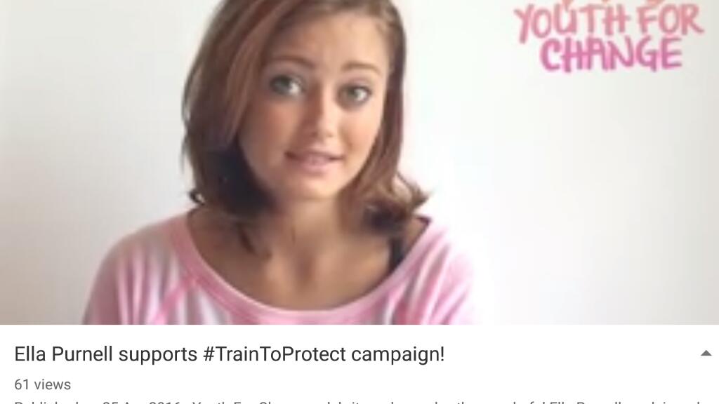 notsuryasharma's tweet image. @Ella_Purnell @YouthForChange we can do it! Let's support 💗 #traintoprotect