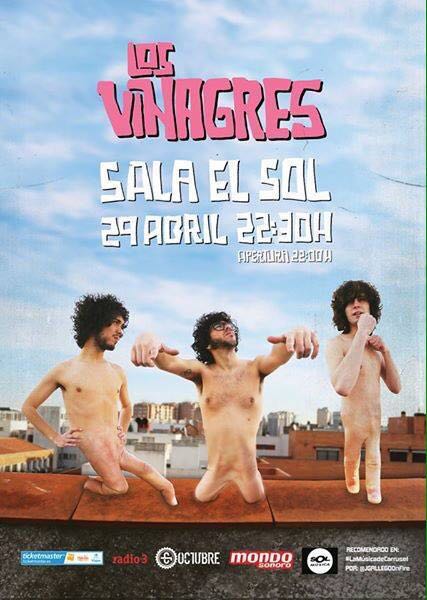 losvinagres's tweet photo. NO QUEDA NADA!Este viernes 29 presentamos nuestra verbenita en @SalaElSol deMadrid 
tickets: https://t.co/p9fbtgxjki https://t.co/tqTxKpPOtB