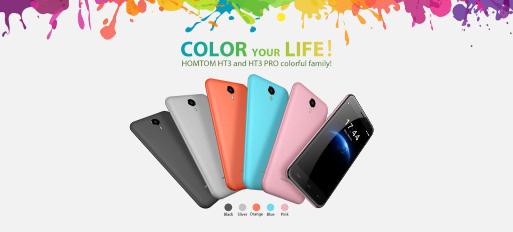 Gizchina's tweet image. Homtom HT3 and HT3 Pro are getting new color variants #Homtom #Ht3 gizchina.com/2016/04/25/hom…