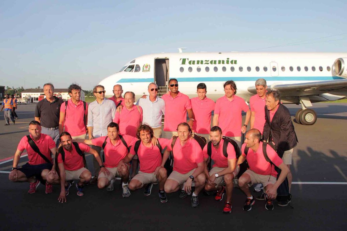 <a href="/ExBcnPlayers/">Ex-Barcelona players</a> team played 3 months ago a match in Tanzania. Our team faced a selection of former african players.